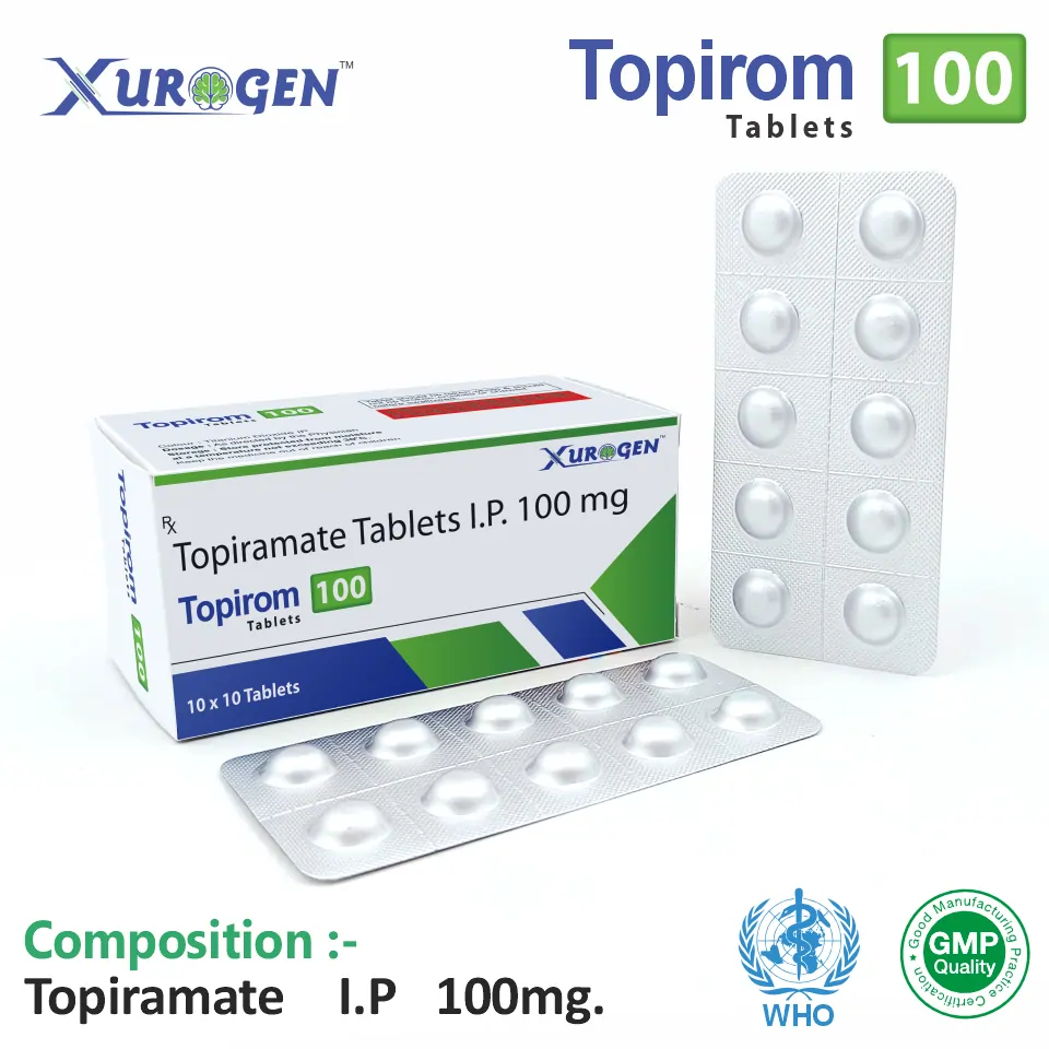 Topiramate 100 mg Tablet PCD Pharma